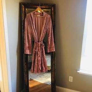 Crushed Velvet Robe